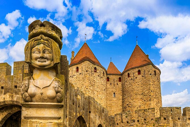 Carcassonne Walking Tour with Audioguide on Your Smartphone - Crossing Pont Vieux Toward the Cité