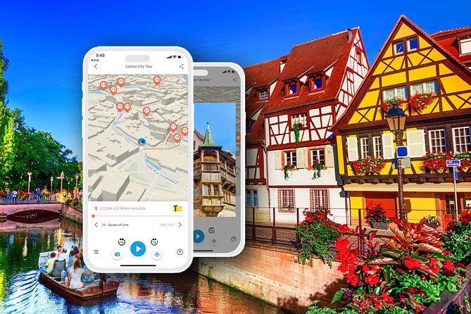 Colmar Walking Tour with Audioguide on Your Smartphone - What you get for $8.39