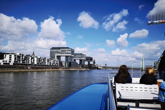 Cologne skyline tour with audio guide 90 minutes - Cologne Cathedral and the old town from the water