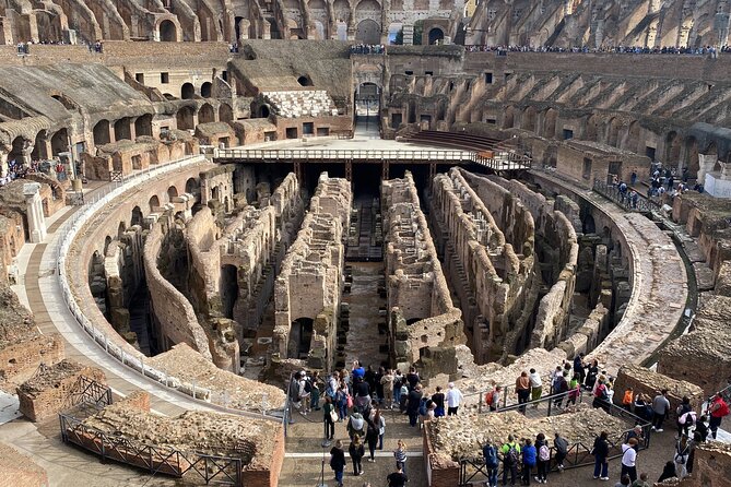 Colosseum Arena Access with Digital Audio Guide - One Hour Inside The Colosseum