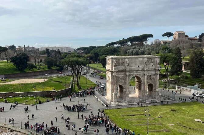 Colosseum Attic with 3rd to 4th and 5th Levels with Audio Guide - Looking over Rome from the fifth level