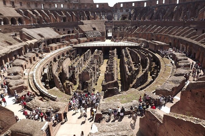 Colosseum, Forum, Palatine Hill with audio guide and Arena or Bus option - Using the smartphone audio guide