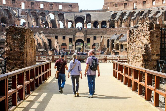 Colosseum, Roman Forum, Palatine Hill Audio Guided Tour - Inside the Colosseum: One Hour Among the Arches