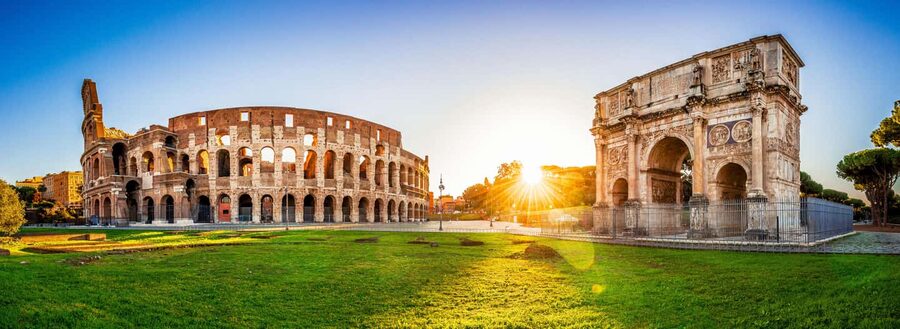 Colosseum, Roman Forum & Palatine Hill with Audioguide App - Walking through the Roman Forum