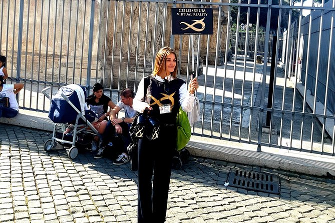 Colosseum Virtual Reality Outdoor Experience with Audioguide - Looking Beneath the Colosseum
