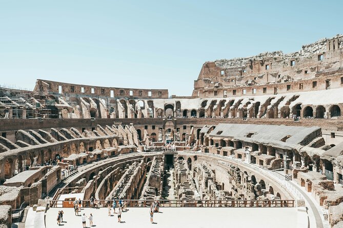 Colosseum with Arena Floor and Ancient Rome with Audio App - What this Colosseum visit really offers