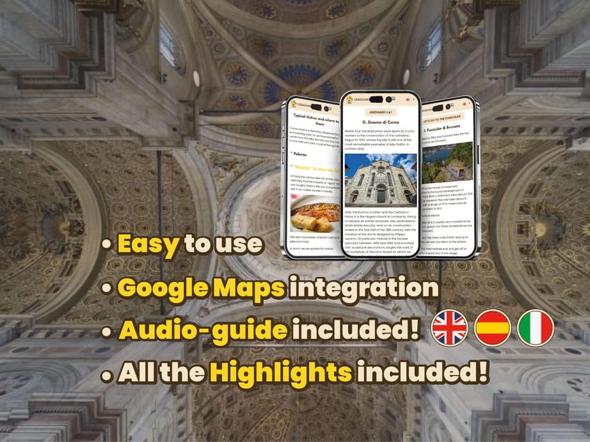 Como: Digital Audioguide made with a Local for your Tour - Price and value at $6 per person