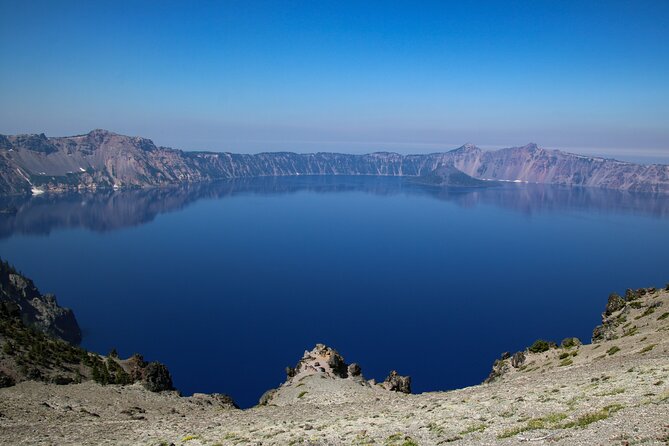Crater Lake National Park Self-Guided Driving Audio Tour - Cloudcap Overlook and Mount Scott put the depth in perspective
