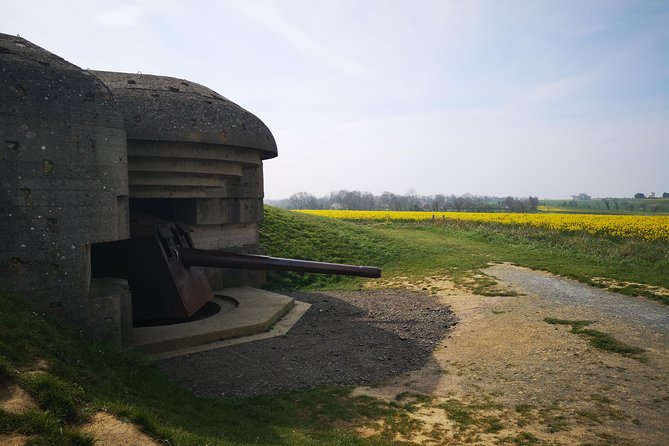 D-Day private tour Omaha + Utah Beach from Caen with audio guide - Arromanches and the artificial harbor
