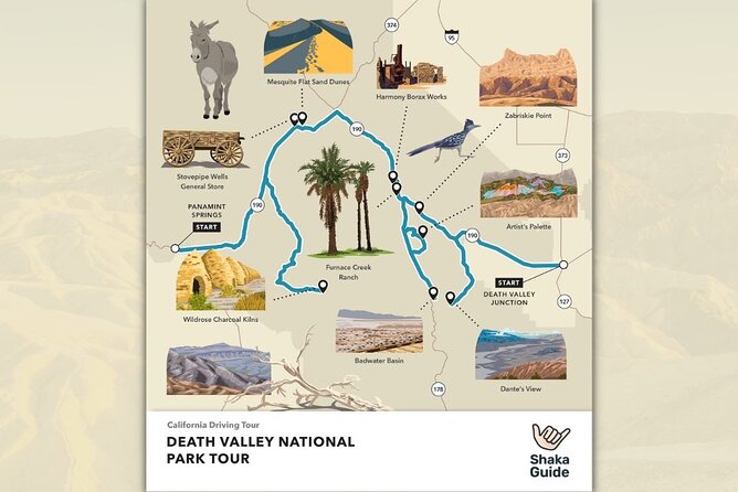 Death Valley National Park Self-Guided Audio Tour - From Death Valley Junction to the Panamint Range