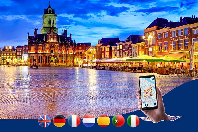 Delft: City Walk with Audio Guide in 7 Languages on your Phone - Key points at a glance