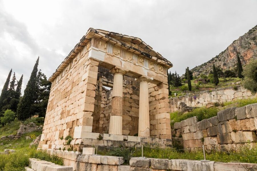 Delphi: Archaeological Site & Museum Ticket with Audio Tour - Walk through the Roman Agora