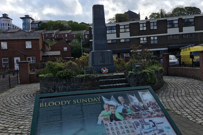 Derrie Danders: A Self-Guided Audio Tour of the Walled City’s West - The Bloody Sunday Obelisk Memorial