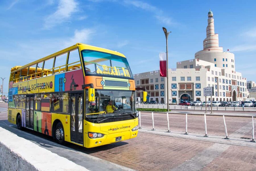 Doha: 24-Hour Hop-On Hop-Off Bus Ticket with Audio Guide - Key points before you board