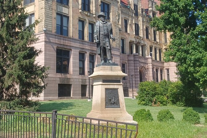 Downtown St. Louis Smartphone Guided Audio Walking Tour App - The Freedom Suits Memorial and a hard part of American history
