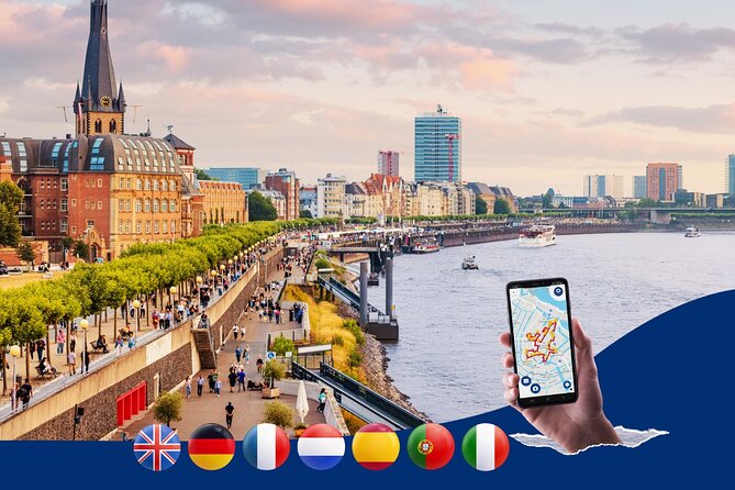 Dusseldorf: City Walk Audio Guide in 7 Languages on your Phone - St. Lambertus and the city’s most unusual tower