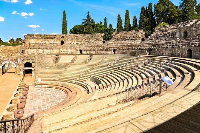 E-Ticket to Mérida Roman Theatre with Audio Guide - Temple of Diana: Roman columns in a later city
