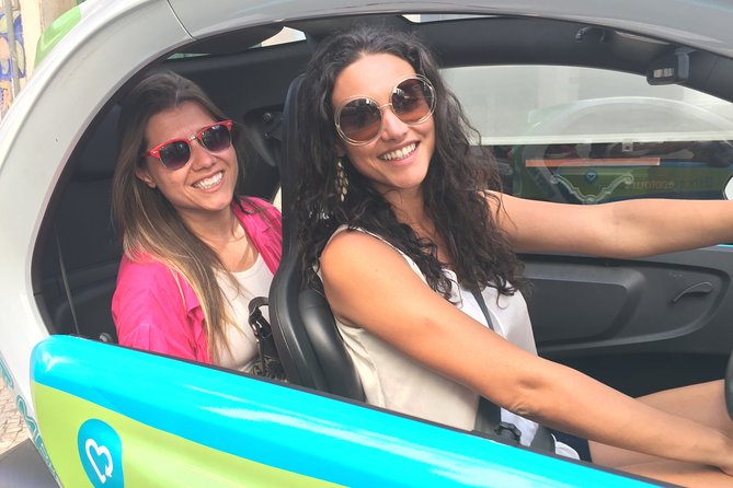 Electric Car with GPS Audio Guide Full Day Tour in Lisbon - Senhora do Monte gives you the big view