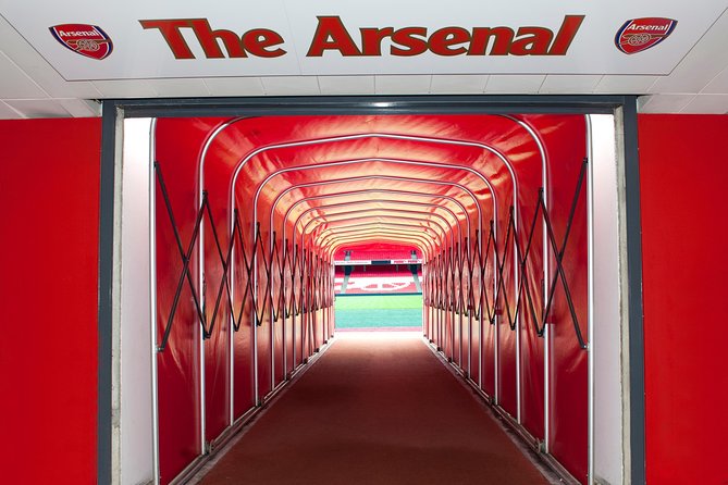 Emirates Stadium and Arsenal Museum Entrance Ticket Including Audio Guide - Entering through the Players Entrance