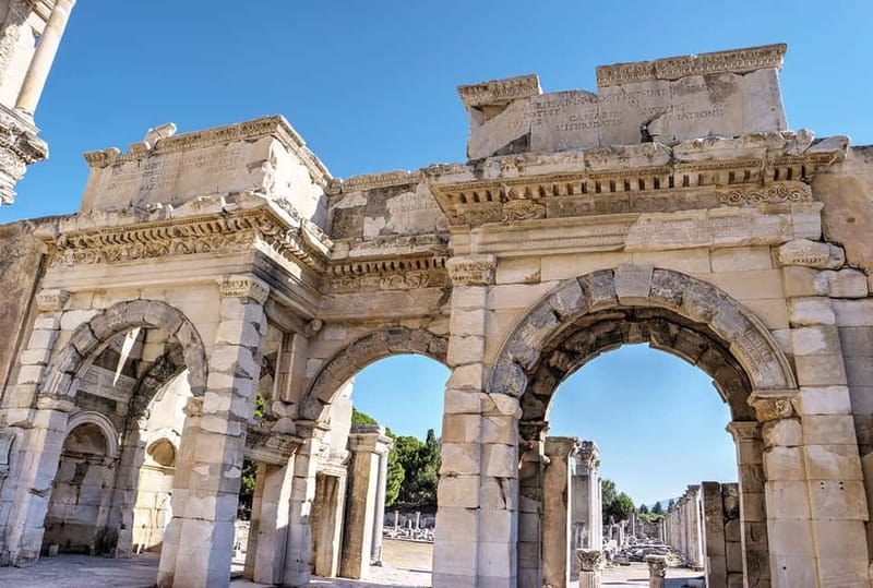 Ephesus Entry Ticket with Mobile Phone Audio Tour - Scholastica Baths and the marble latrines