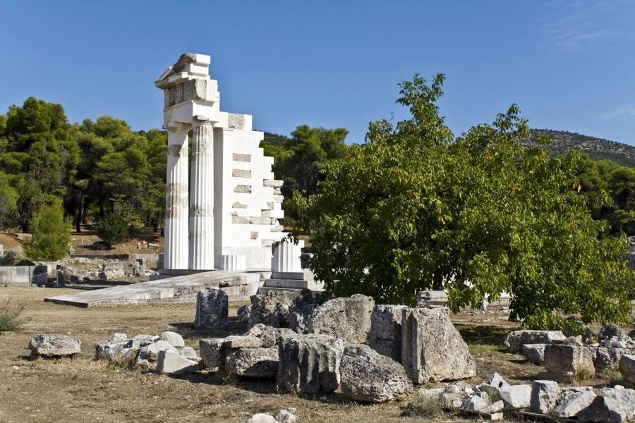 Epidaurus: Temple of Asclepius E-ticket & Audio Tour - Starting at the sanctuary entrance