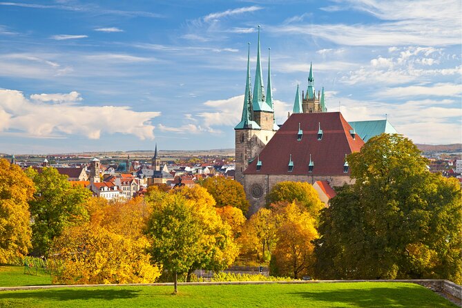 Erfurt Scavenger Hunt and Highlights Self Guided Audio Tour - Domplatz, Erfurt Cathedral, and St. Severi Kirche