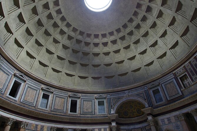 Experience: The Pantheon Audio Tour - Marble floors, columns, and the church still in use