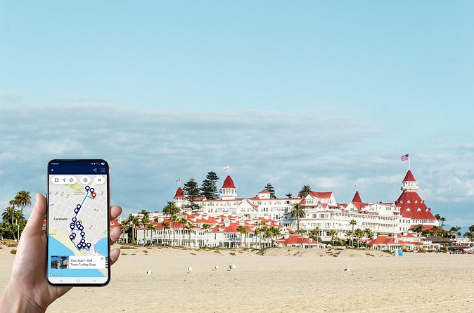 Explore Coronado Island on a Self Guided Audio Tour - Coronado Beach offers the open-air pause