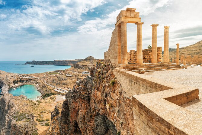 Explore Lindos Acropolis in 3D & Audio - Roman connections with Tiberius and Diocletian