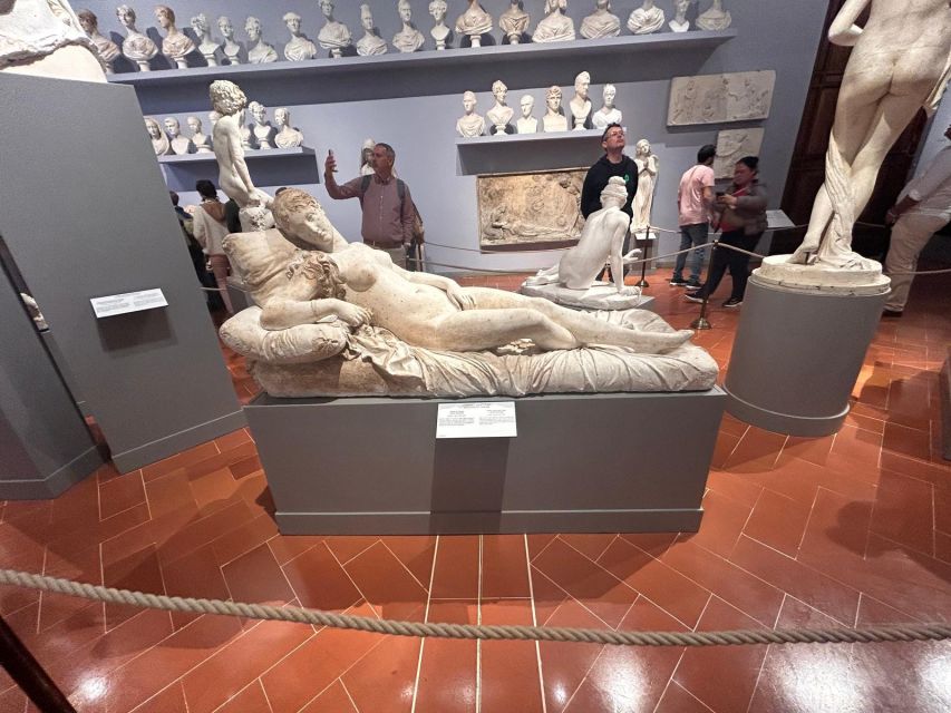 Florence: Accademia Gallery David Entry & Audio Guide App - Michelangelo’s David in the main hall