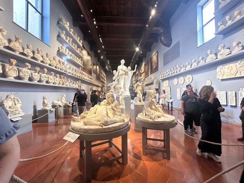 Florence: David's Accademia timed Ticket with Audio APP - Medieval and Renaissance Paintings on the Way Upstairs