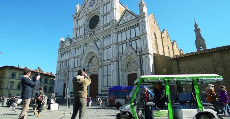 Florence: Eco-Friendly Golf Cart City Tour with Audio Guide - Audio guide languages and what you will hear