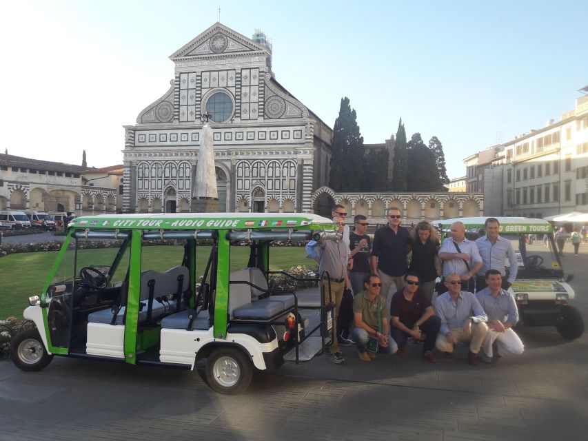 Florence: Eco-Friendly Golf Cart City Tour with Audio Guide - Oltrarno, Palazzo Pitti, and the Vasari Corridor