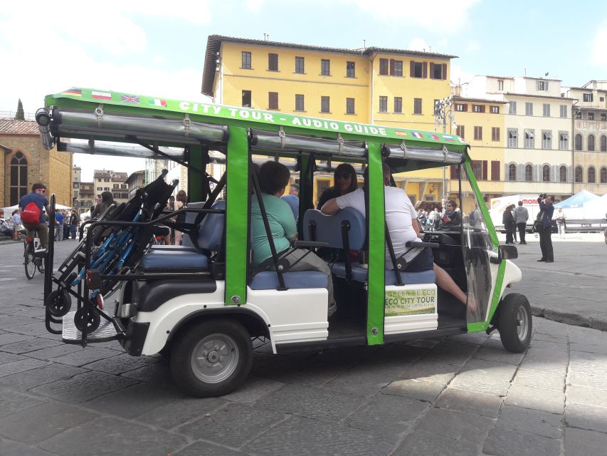 Florence: Eco-Friendly Golf Cart City Tour with Audio Guide - Santa Croce, the National Library, and Brunelleschi’s Dome