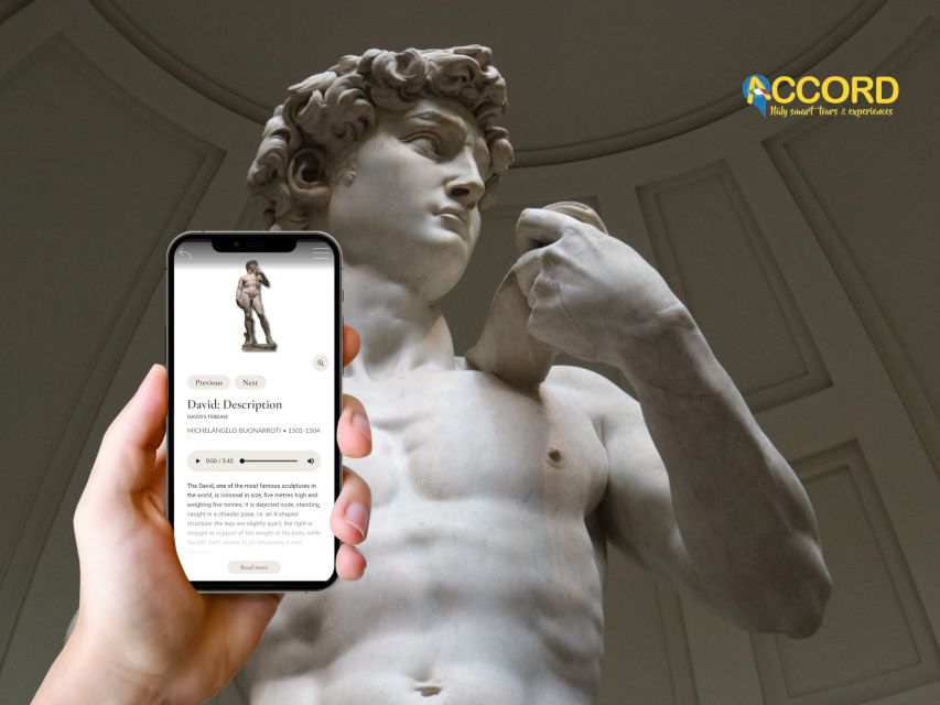 Florence: Michelangelo's David Priority Ticket & Audio App - Key points at a glance
