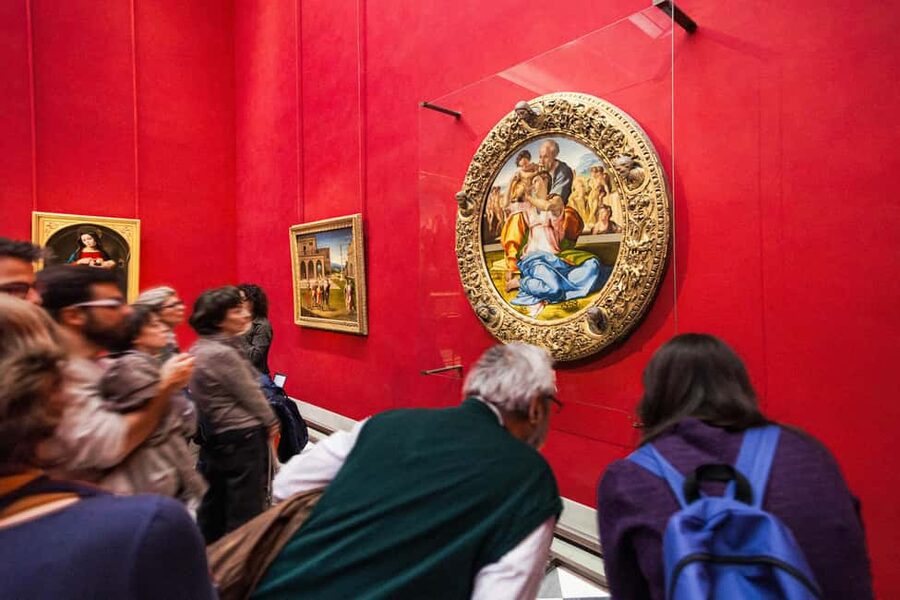 Florence: Uffizi Gallery Reserved Entry Ticket & Audioguide - Painted corridors, views, and places to pause