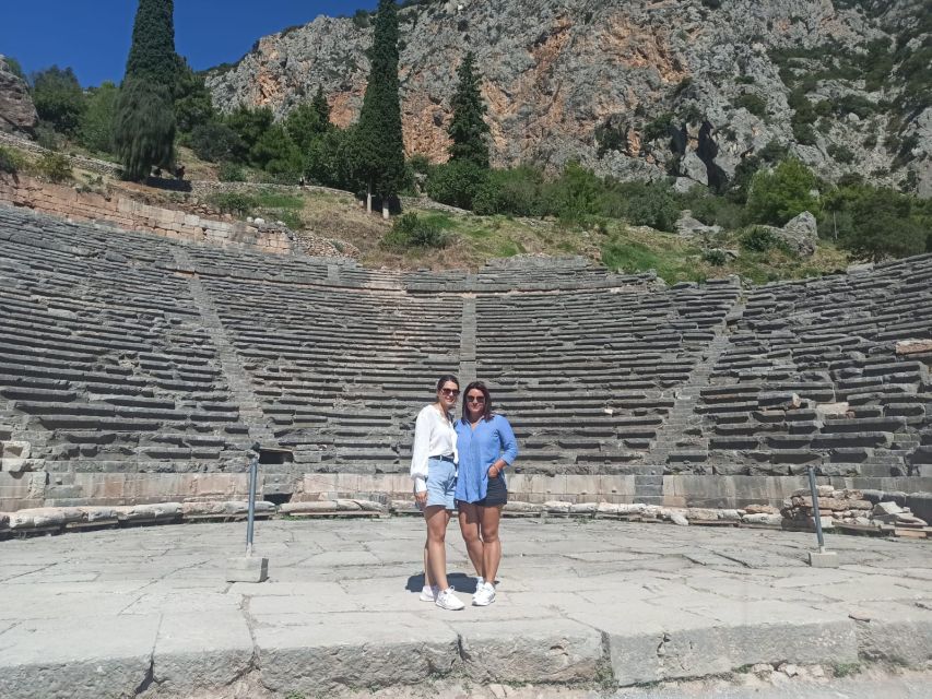 From Athens: Delphi Full Day V.R. Audio Guided Tour - Inside the Delphi Archaeological Museum