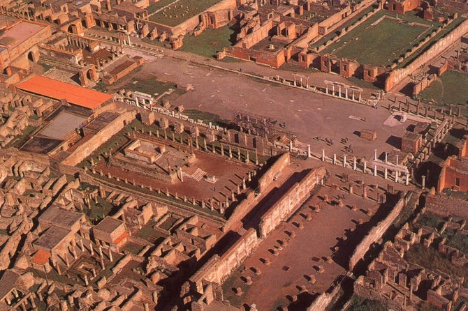 From Naples Explore Pompeii Freely with Your Personal Audioguide - Entering Pompeii with a map and audioguide