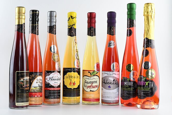 Fruit alcohol tasting + Velvet Orchards audio tour - A compact one-hour stop in Saint-Henri-de-Taillon