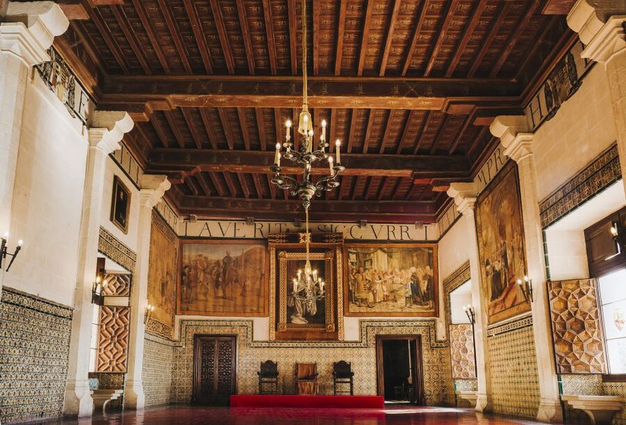 Gandia: Ducal Palace Entry Ticket with Audio Guide - The Golden Gallery and its five decorated rooms