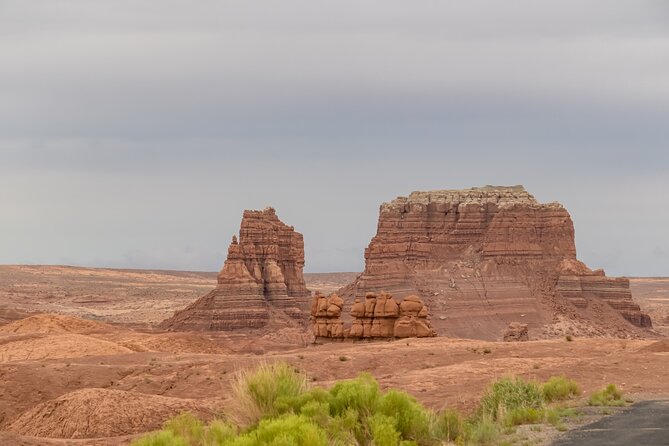 Goblin Valley Self Guided Driving Audio Tour - Three Sisters: the most recognizable trio