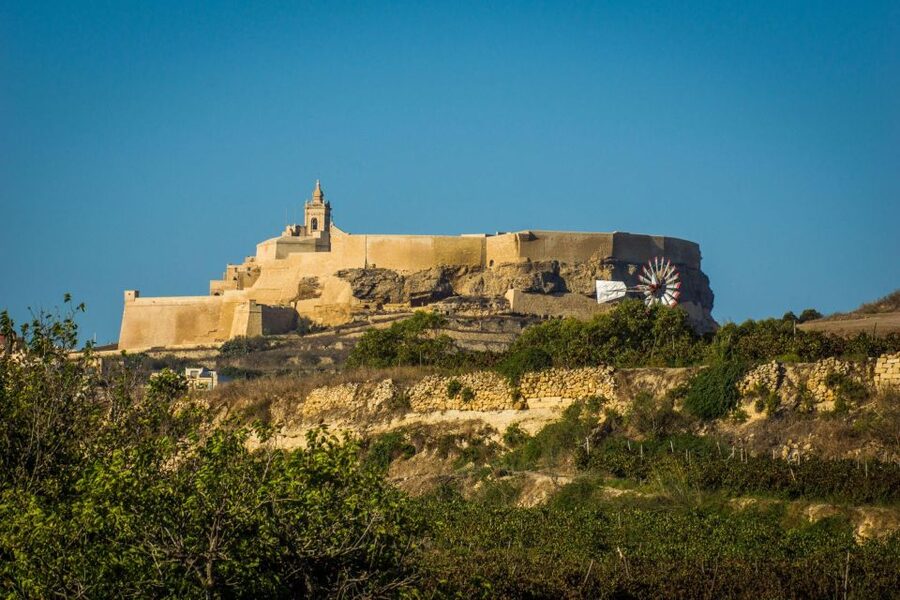 Gozo Day Pass Ferry and Hop-on Hop-off buses with audio Tour - Route 2, the blue bus, and the island’s eastern side