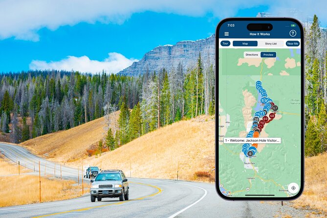 Grand Teton Self-Guided Driving Audio Tour - Teton Village begins the southern end