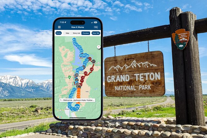 Grand Teton Self-Guided Driving Audio Tour - Ansel Adams’s Snake River view