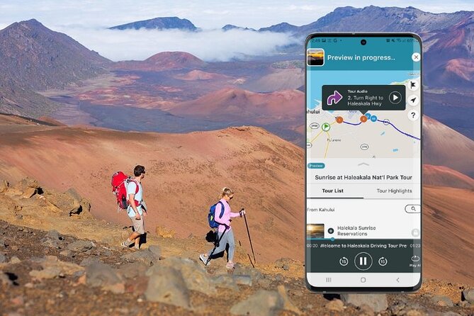 Haleakala Sunrise Self-Guided Audio Tour - Haleakala National Park and the first crater views