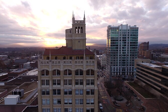 Highlights of Asheville Self-Guided Walking Audio Tour - A young boy on stilts and the Legacy of Design