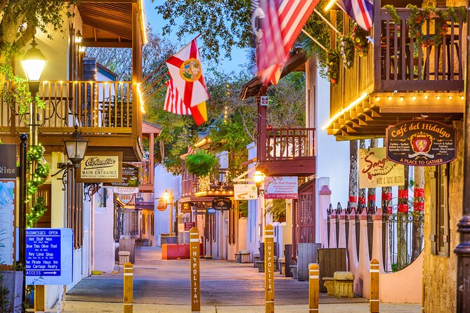 Historic St Augustine Audio Self Guided App GPS Tour - Key points at a glance