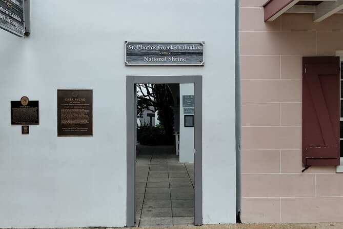 Historic St Augustine Audio Self Guided App GPS Tour - St. George Street, where the route gets busier