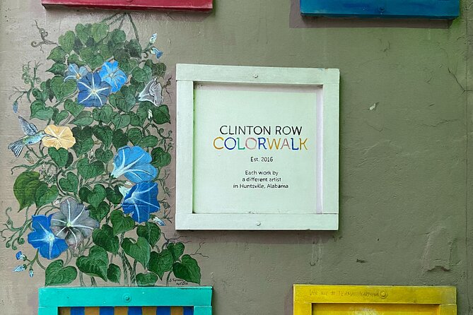 Huntsville Rocket City Smart Phone Self Guided Audio (GPS/APP) Walking Tour - Clinton Row Colorwalk and Huntsville’s astronaut art