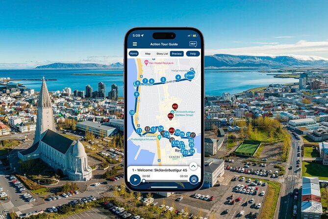 Icelands Reykjavik Self Guided Walking Audio Tour - Key points to know before you book